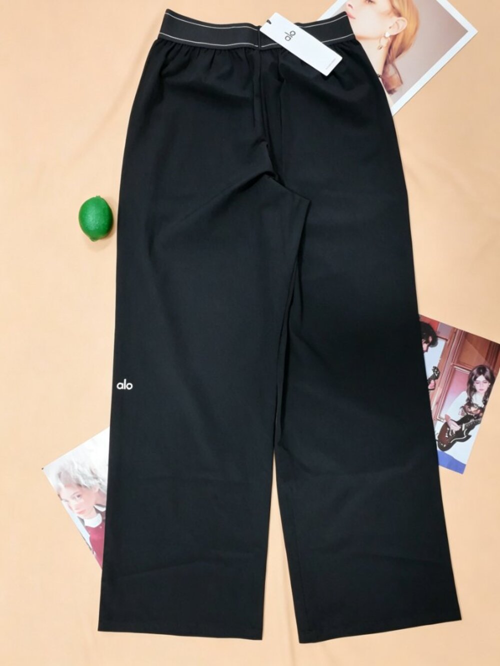 👩🎨ALO Yoga Suit Up Black Trouser NWT Regular 30" Inseam🧗♀️ - Picture 3 of 11